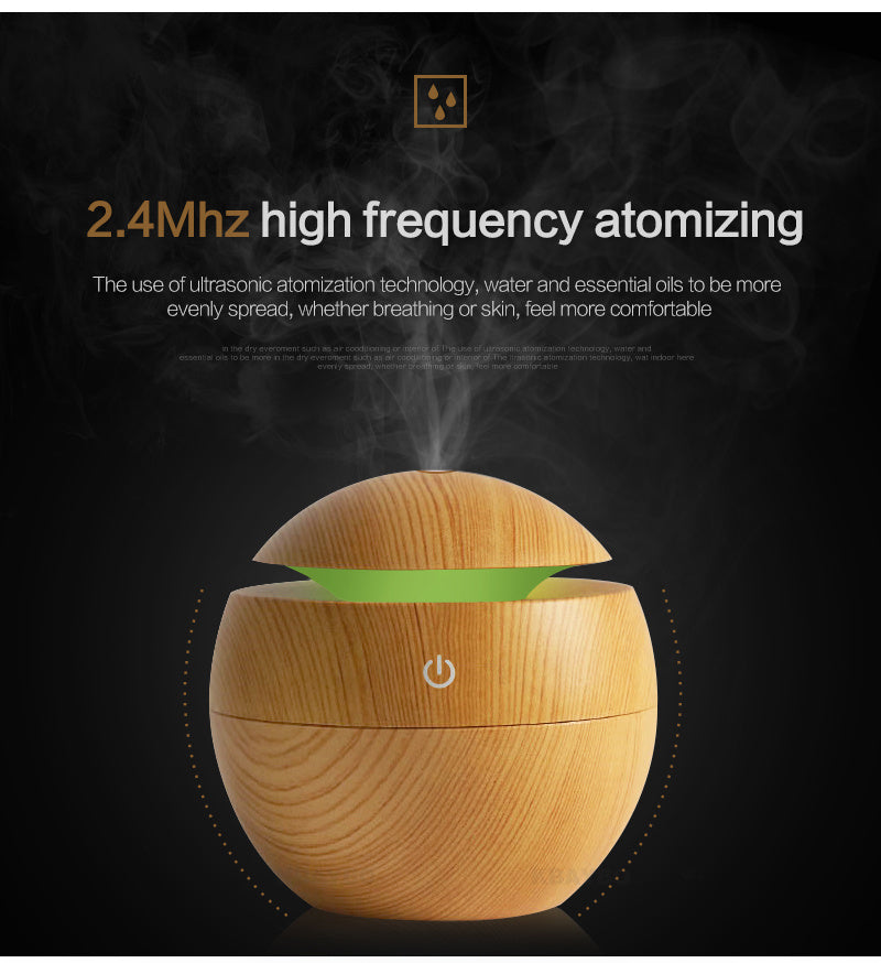USB Aroma Essential Oil Ultrasonic Cold Steam Diffuser Air Humidifier Purifier 7 Color Change LED Night Light for Home Office USB Aroma Essential Oil Ultrasonic Cold Steam Diffuser Air Humidifier Purifier 7 Color Change LED Night Light for Home Office